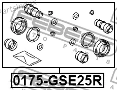 ����������� �������� ���������� ������� (�� ��� �������) 04479-53070 Toyota MARK X GRX13# 2009.10-2019.12 [JP] 0175GSE25R ����