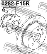 ������� ������ 43202-1KA0A Nissan JUKE UK MAKE F15E 2010.07- [ER] 0282F15R ����