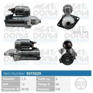 ������� FIAT/OPEL 500/Corsa D 1.3 D 12V 1.3KW Meatdoria 5015029 5015029 ����