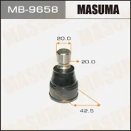 ����� ������� Mazda 3/6/CX-5 12- Masuma ���. MB9658 MB9658 ����