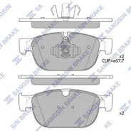 ������� ��������� ����� Volvo S60 19-/S90 16-/XC60 17-/XC90 14- Sangsin brake ���. SP4024 SP4024 ����