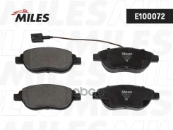 ������� ��������� ����� FIAT 500 08-/Bravo 07-/Doblo 06-/Panda 07- SemiMetallic Miles ���. E100072 E100072 ����