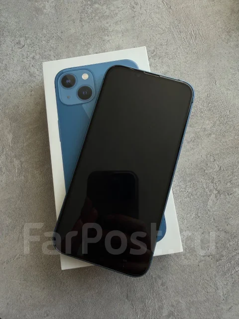 Apple iPhone 13. �/�, 128 ��, �����, 3G, 4G LTE, 5G, Dual-SIM, ����������, NFC, eSIM, ������� �������, ������������ ������� ����