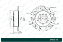 ���� ��������� ��������������� G-brake GFR-01349R ������ GFR01349R ����