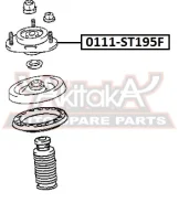 ����� ��������� ������������ Toyota Carina E AT19#/ST191/CT190 1992-1997 ASVA 0111-ST195F 0111ST195F ����