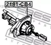 ������� ��������� ������� BP4K-41-400D Mazda 3 BK 2003-2011 [GEN] Febest 2181CB4 2181CB4 ����