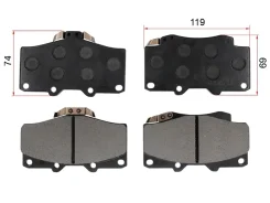 ������� ��������� (�������) Toyota Hilux Pick Up 88-15 / Land Cruiser 84-23 Advics A1N021, �������� A1N021 ����