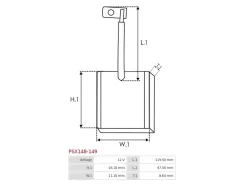 ����� ����������/�������� (4 / 00) Audi A3 08-13 / Skoda Octavia 08-13 AS-PL PSX148-149 PSX148149 ����