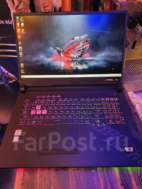Asus ROG Strix G17. 17.3", ��� 16 ��, ���� 512���, WiFi: 1, Bluetooth: 1, ����������� �� 4��. ����