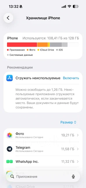 Apple iPhone 15 Pro. �/�, 128 ��, �����, eSIM ����