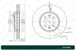 ���� ��������� G-Brake GR21596 ����