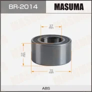 ��������� ��������� Masuma, Renault Logan front, �������� BR2014 ����