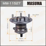 ��������� ���� Masuma rear Toyota Camry / ACV51L, GSV50L (with ABS) RH MW-11527, ������ ������ MW11527 ����