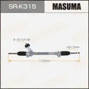 ����� ������� Masuma, KIA Cerato II 16- LHD (����� ����) SR-K315 SRK315 ����