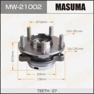 ��������� ���� Masuma front Nissan FUGA / Y50 (with ABS) MW-21002, �������� MW21002 ����