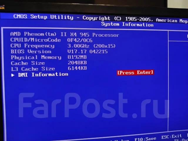 AMD Phenom II X4 945 ����