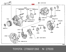 ��������� Toyota.2706031260 2706031260 ����