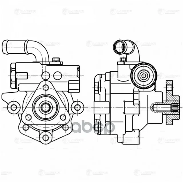 ����� ��� ��� �/� VW Touareg (02-)/Audi Q7 (05-) 3.0D/3.6i (LPS 1805) Luzar ���. LPS 1805 LPS1805 ����