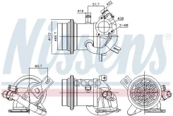 ���������� EGR Nissens ���. 989424 Nissens 989424 989424 ����