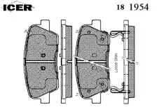 ������� �������� ������! Hyundai Entourage V6 3.8 07 181954 ICER 181954 181954 ����