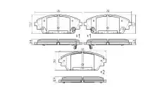 ������� �������� ��������! Mazda 3 1.5/2.0/2.2D 13 Fremax FBP1954 FBP1954 ����
