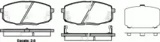 ������� �������� �. Hyundai I30, Kia Ceed 1.4i-2.0CRDi 06/Carens 02 1038 12 [581011HA00] ! Remsa 1038.12 103812 ����