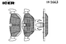 ������� �������� ������ ! BMW E87 2.0i/2.0D 04# 181663 ICER 181663 181663 ����
