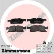������� �������� ! �����. 193x64x19 Jeep Grand Cherokee IV WK/WK2 10 Zimmermann 25192.190.1 251921901 ����