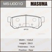 ������� ��������� Chevrolet Lacetti Nubira 05- ����. Masuma MSU0010 Masuma MSU0010 MSU0010 ����