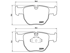 ������� ��������� (�������) BMW 5-Series 95-04 / 7-Series 94-01 Brembo P44012, �������� P44012 ����