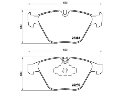 ������� ��������� �������� (�������) BMW X1 (E84) sDrive 18 i 01.2010 - 06.2015 BMW X1 (E84) xDrive 20 i 09.2011 - 06.2015 Brembo P06055, �������� P06...