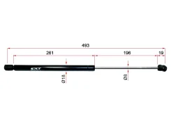 ����������� ������ ��������� Skoda Octavia 96-10 SAT ST-1U6827550F ST1U6827550F ����