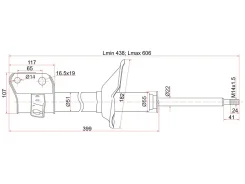 ������ �������� Subaru Forester 97-02 (�����) SAT ST-20310-FC050, ����� ST20310FC050 ����