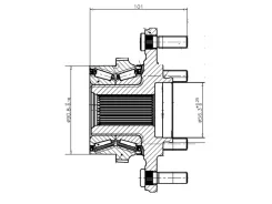 ��������� ���� Mitsubishi Pajero 06-20 / Montero 06- (�������) SAT ST-3880A015, �������� ST3880A015 ����