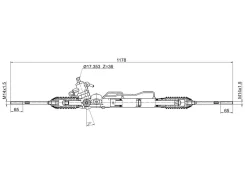 ����� ������� Nissan Almera 00-06 (����� ����) SAT ST-49001-5M406 ST490015M406 ����
