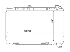 �������� Nissan Murano 02-08 / Presage 03-09 SAT NS00077-V6 NS00077V6 ����
