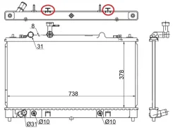 �������� Mazda 6 02-12 / Atenza 02-12 SAT SG-MZ0005-2 SGMZ00052 ����