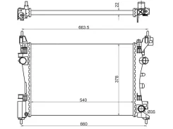 �������� Opel Corsa 06-14 / Fiat Grande Punto 06-11 SAT SG-OP0008 SGOP0008 ����
