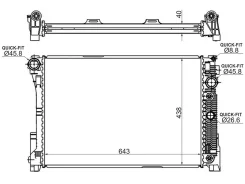 �������� Mercedes-Benz C-Class 07-15 / E-Class 09-17 SAT MB0009-07-D MB000907D ����