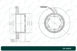 ���� ��������� ������������� G-brake GR-20454 G-Brake ������� GR-20454 | �������� �� ��, ������, 5 ����� | �������� �� 12 ��� | ������ � ������� | ���...