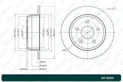 ���� ��������� G-brake GR-01264 Gbrake GR01264 GR01264 ����