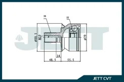 ���� ������� JETT V41-4015 V414015 ����