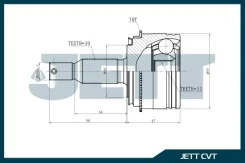 ���� ������� JETT V41-0004 ABS V410004ABS ����