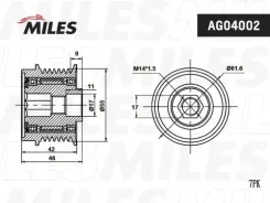 ����� ���������� ���� ���������� Toyota Camry 2.4 01-/RAV 4 2.0 06- AG04002 AG04002 ����