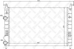 �������� ������� ���������� Fiat Palio Weekend 1.2i 16V 01 Stellox 1025699SX ����