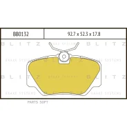 ������� ��������� MB W201 82- �����. Blitz BB0132 Blitz BB0132 BB0132 ����