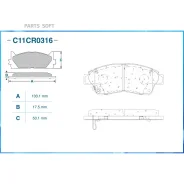 ������� ��������� �������� Toyota Cworks C11CR0316 Cworks C11CR0316 C11CR0316 ����