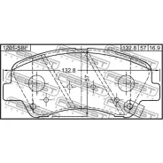 ������� ��������� �������� �������� Hyundai Accent 11/BLUE USA 2011- Febest 1201-SBF Febest 1201SBF 1201SBF ����