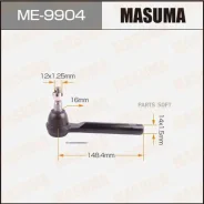 ���������� ������� ���� Masuma Mazda CX-5 / KF# 17- Masuma ME9904 Masuma ME9904 ME9904 ����