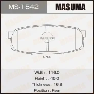 ������� ��������� Toyota LAND Cruiser 200 ����. Masuma MS1542 Masuma MS1542 MS1542 ����